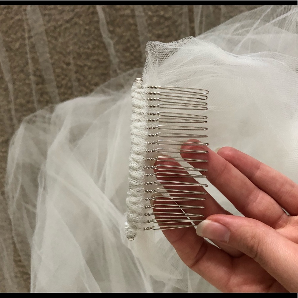 NWOT Cathedral 108” Wedding Veil